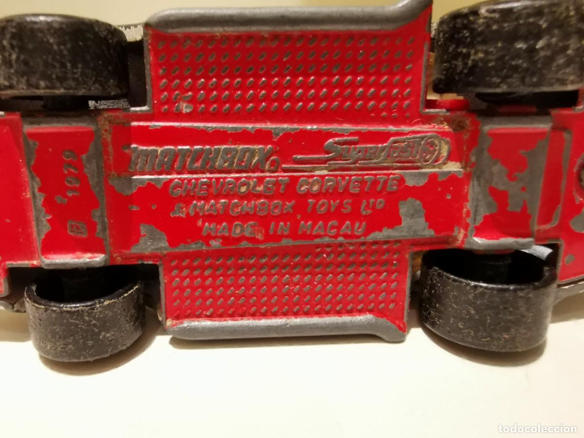 Coches a escala Matchbox: Matchbox Chevrolet Corvette 1/64 - Foto 5