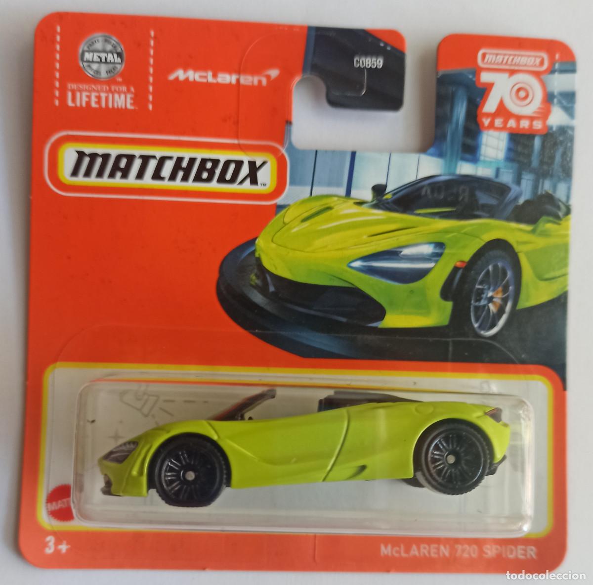 Coches a escala Matchbox: MATCHBOX McLAREN 720 SPIDER (2) - Foto 1