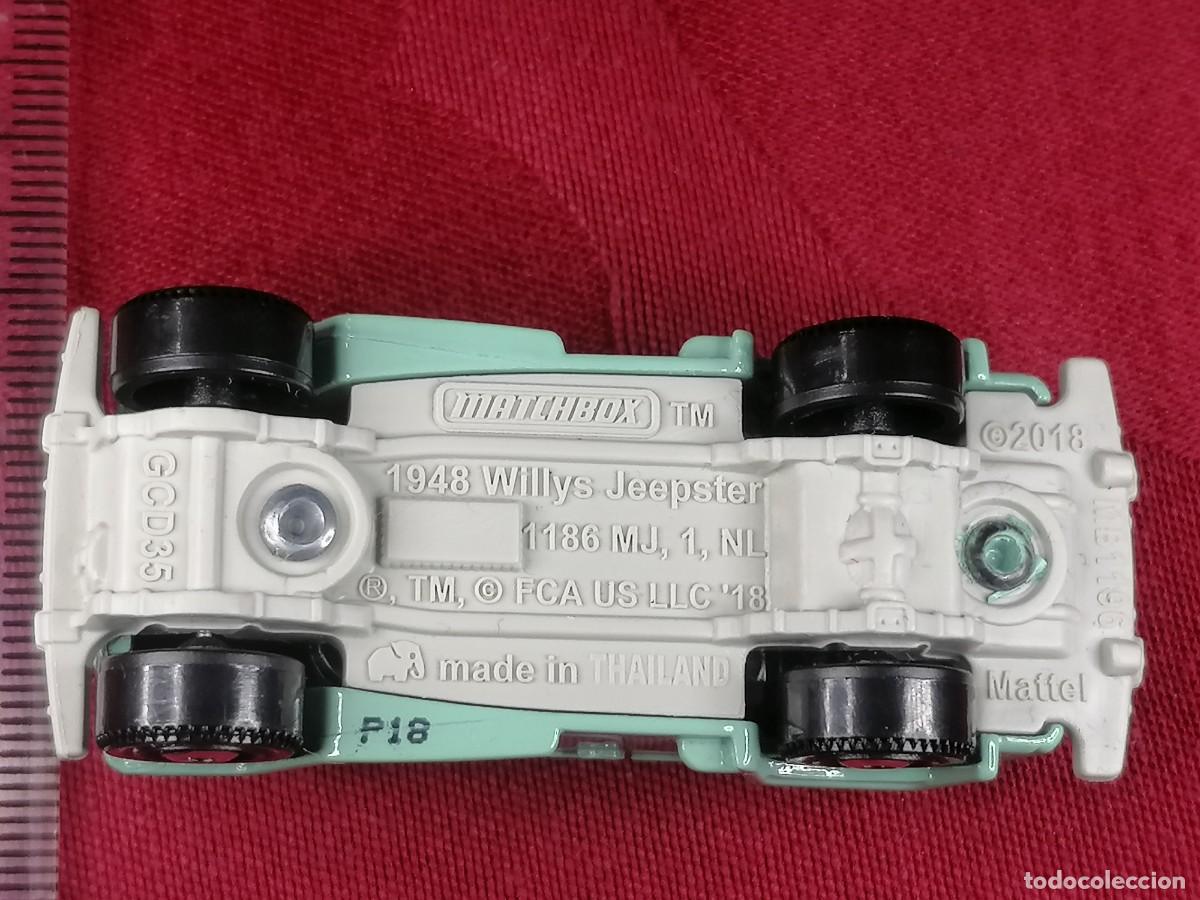 Coches a escala Matchbox: JEEP WILLY 2018 Mattel MatchBox - Foto 5