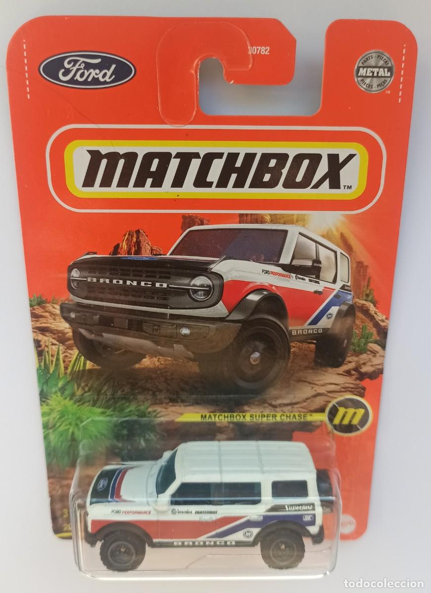 Coches a escala Matchbox: MATCHBOX 2021 FORD BRONCO. SUPER CHASE. - Foto 2