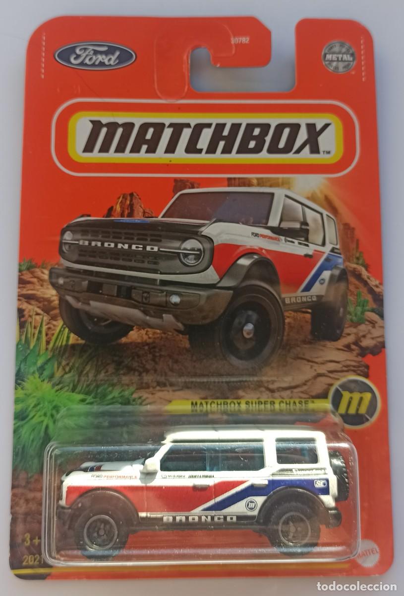 Coches a escala Matchbox: MATCHBOX 2021 FORD BRONCO. SUPER CHASE. - Foto 1