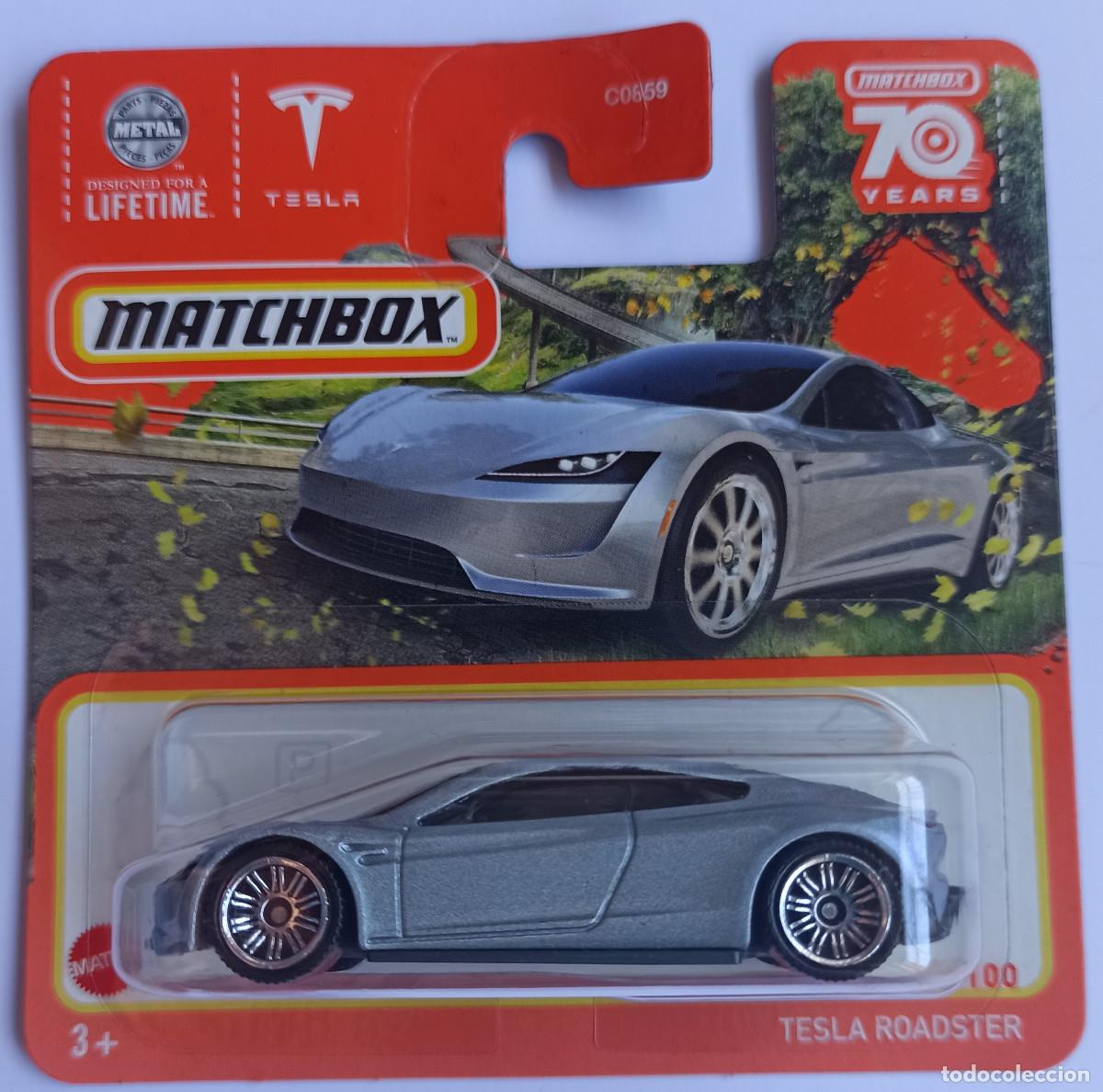 Coches a escala Matchbox: MATCHBOX TESLA ROADSTER. 91/100 - Foto 1