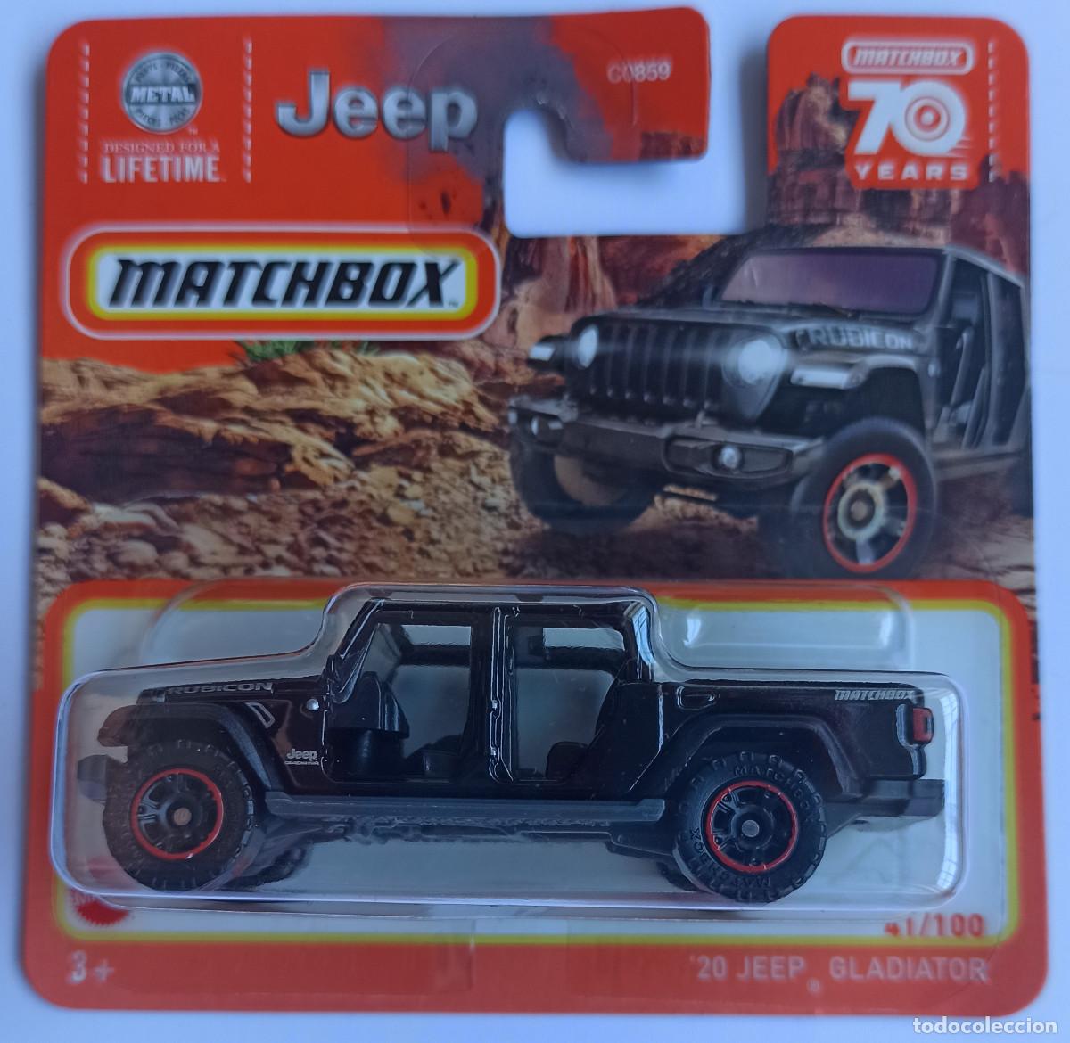 Coches a escala Matchbox: MATCHBOX &acute;20 JEEP GLADIATOR. 41/100 - Foto 1