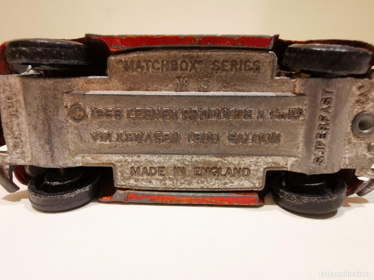 Coches a escala Matchbox: Matchbox VW 1500 Saloon 1/64 - Foto 5