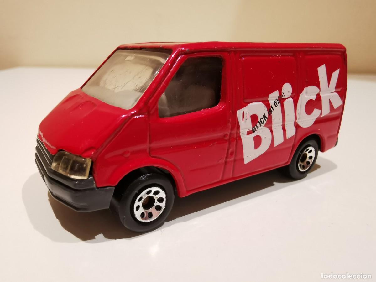 Coches a escala Matchbox: Matchbox Ford Transit &rdquo;Blick blick&rdquo; 1/64 - Foto 1