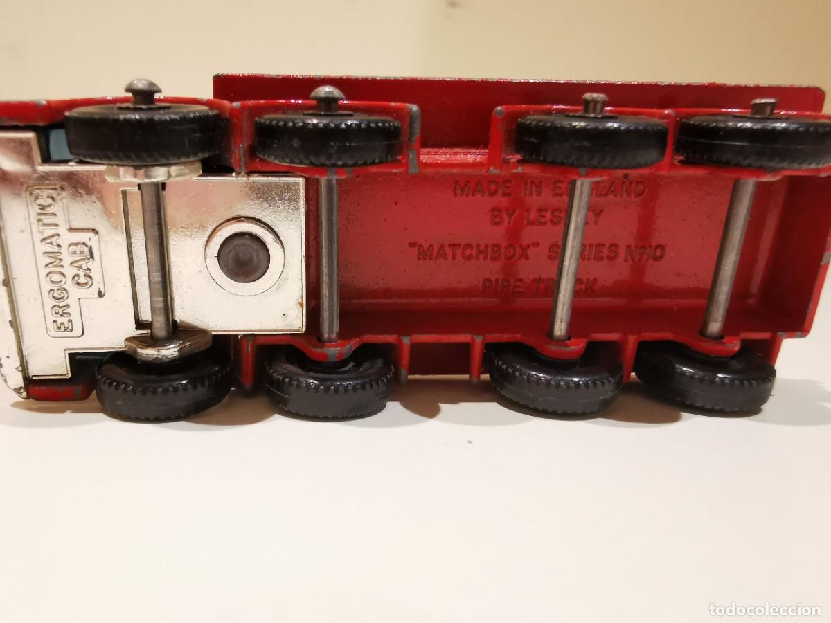 Coches a escala Matchbox: Matchbox Pipe Truck 1/64 - Foto 5