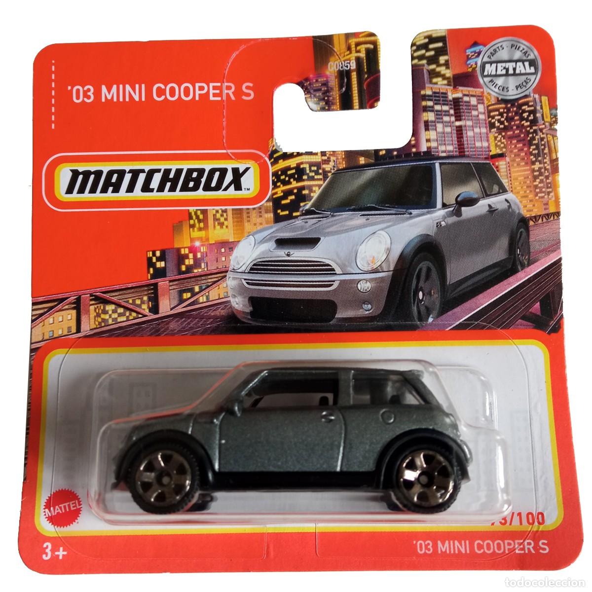 Coches a escala Matchbox: 03 Mini Cooper S Metallic Grey-Matchbox - Foto 1