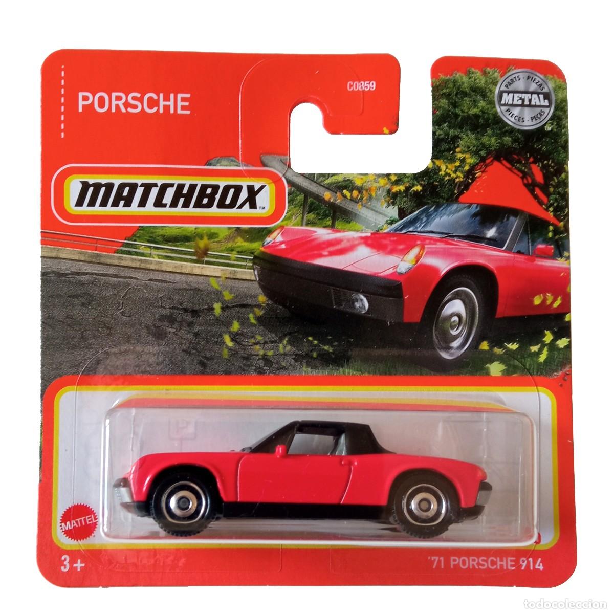 Coches a escala Matchbox: 71 Porsche 914 Red-Matchbox - Foto 1