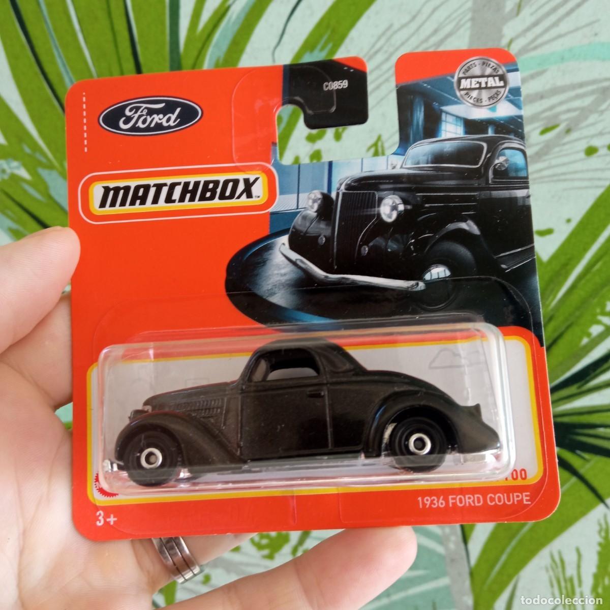 Coches a escala Matchbox: 1936 Ford Coup&eacute; Black-Matchbox - Foto 1