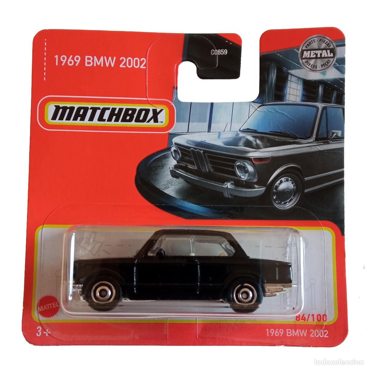 Coches a escala Matchbox: 1969 BMW 2002 Black-Matchbox - Foto 1
