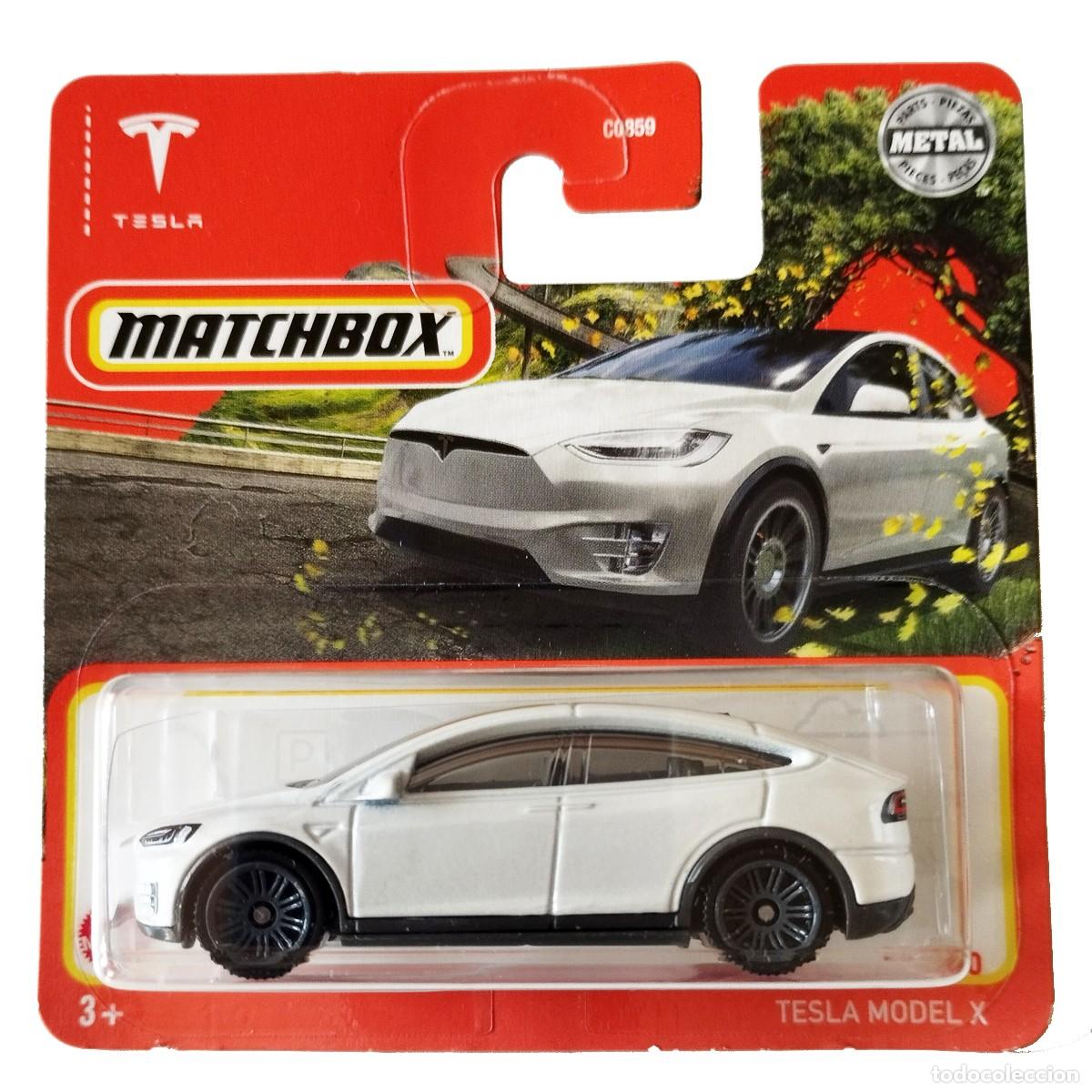 Coches a escala Matchbox: Tesla Model X White-Matchbox - Foto 1