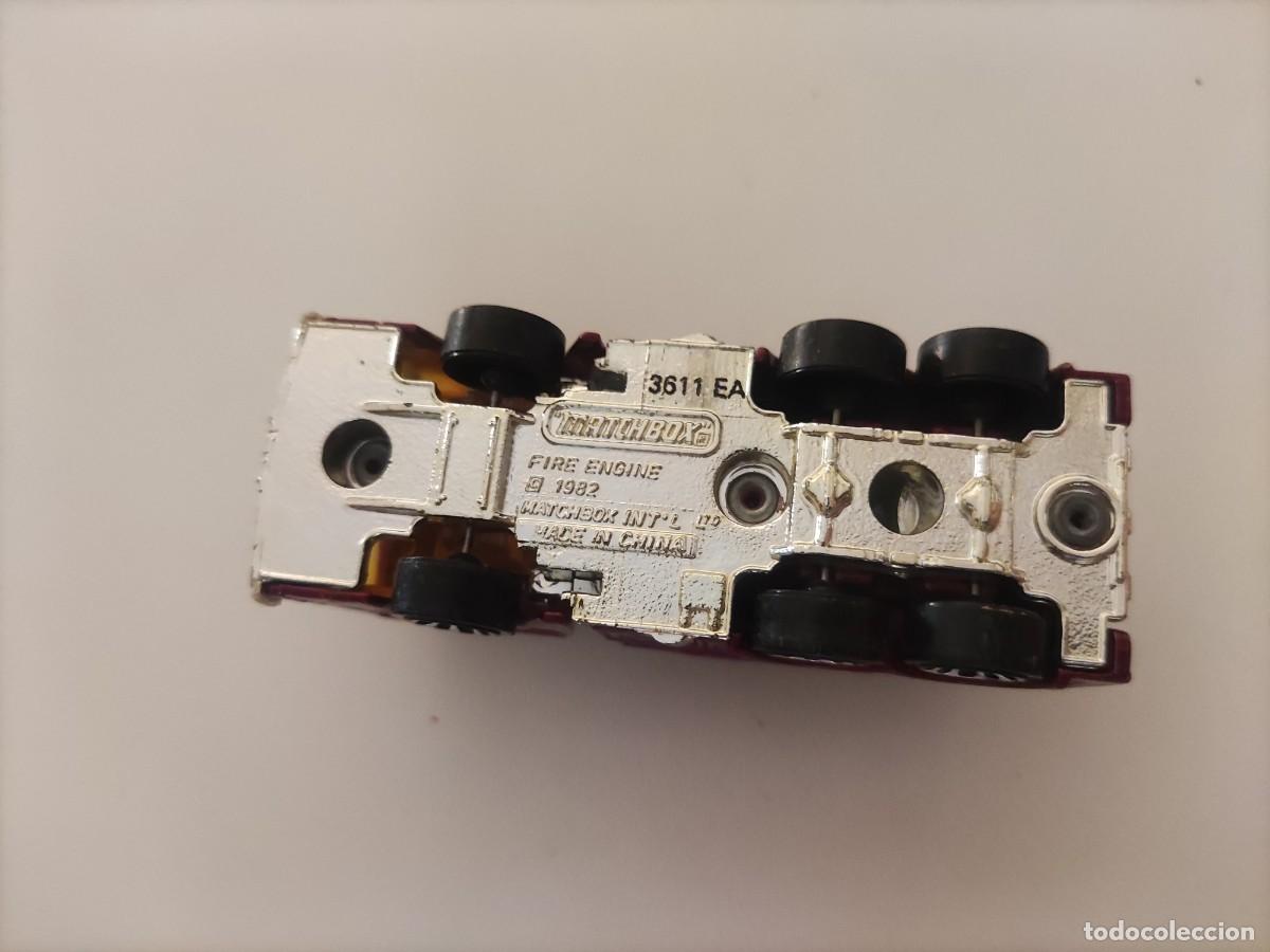 Coches a escala Matchbox: (B) Coche Matchbox Fire Engine Made in China 1982 (LCC) - Foto 5