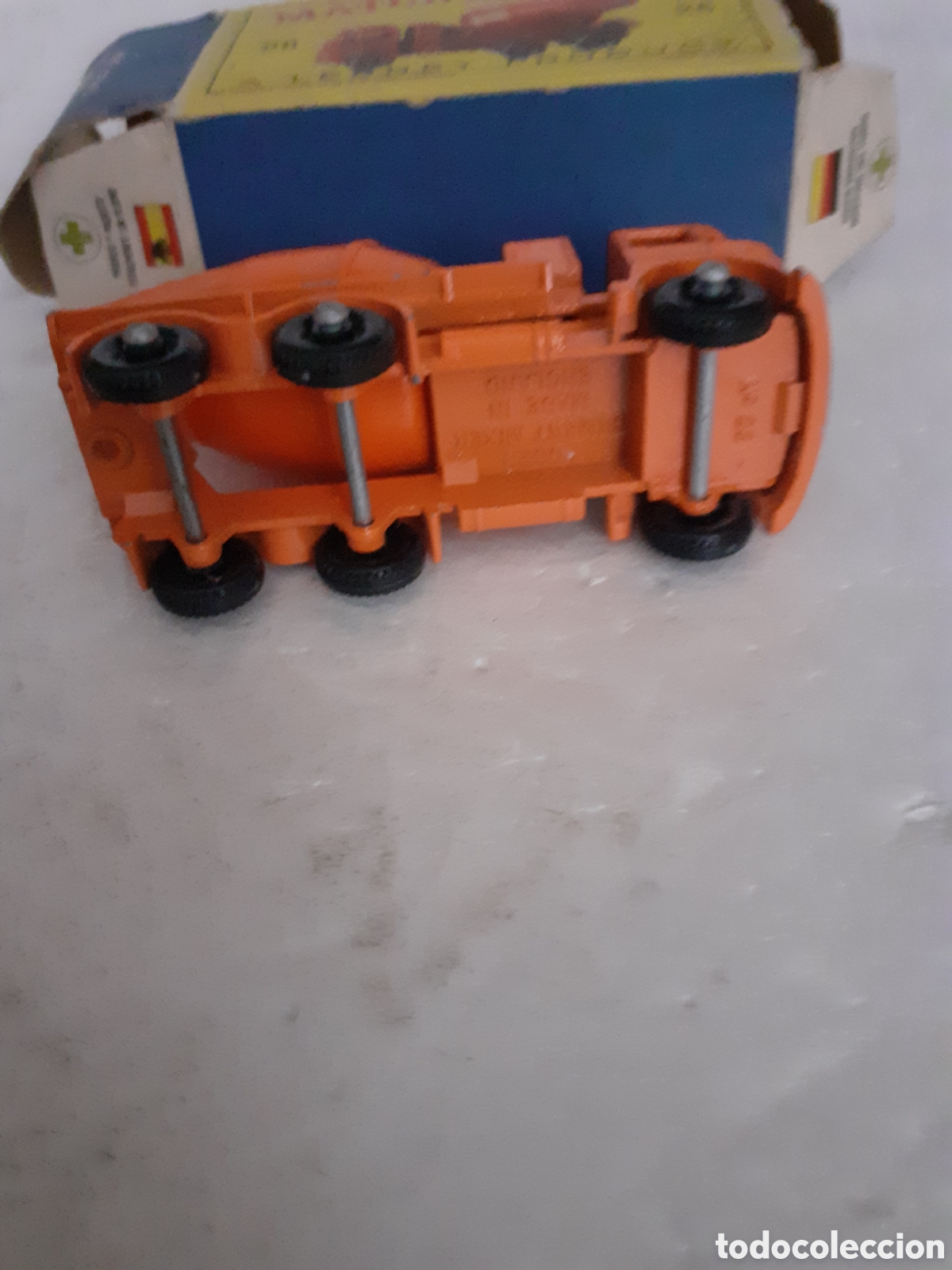 Coches a escala Matchbox: MATCHBOX CAMION CEMENT LORRY REF 26 EN CAJA - Foto 5