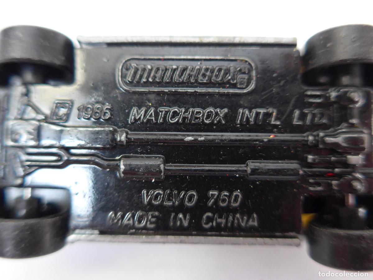 Coches a escala Matchbox: VOLVO 760 DE MATCHBOX - Foto 3