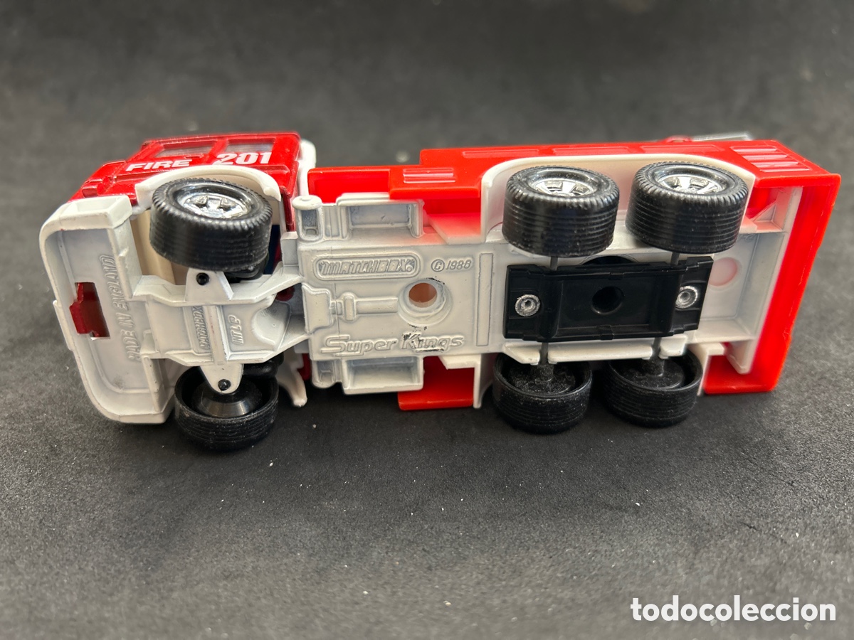 Coches a escala Matchbox: Matchbox s&uacute;per kings 1980, Fire 201 - Foto 4
