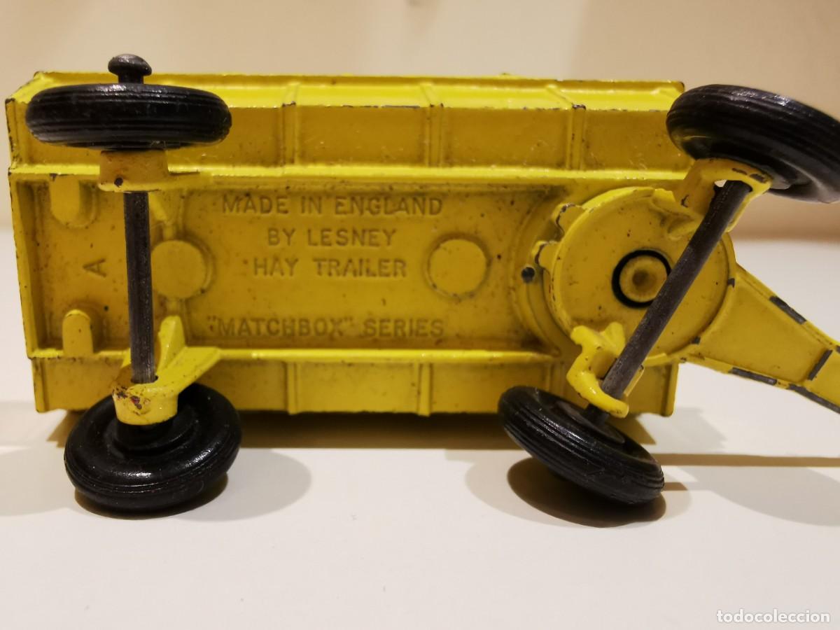 Coches a escala Matchbox: Remolque Hay Trailer Matchbox 1/64 - Foto 5