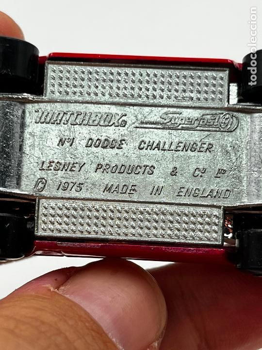 Coches a escala Matchbox: MATCHBOX SUPERFAST Dodge Challenger - Foto 3