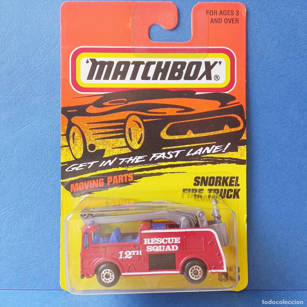 Coches a escala Matchbox: MATCHBOX SNORKEL FIRE ENGINE Z37 - Foto 1