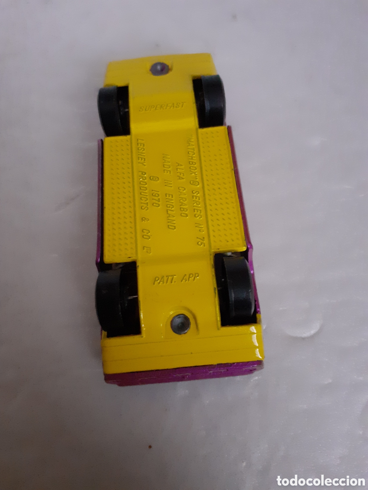 Coches a escala Matchbox: MATCHBOX SUPERFAST ALFA CARABO LESNEY - Foto 5