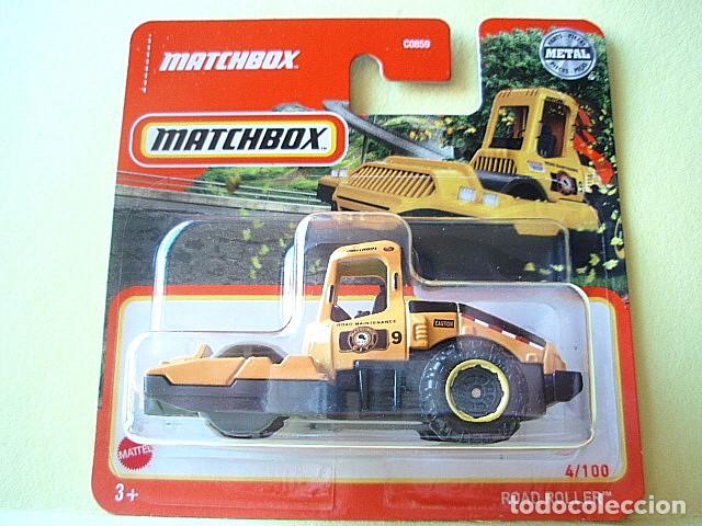 Coches a escala Matchbox: MATCHBOX MB1289 B * 89 ROAD ROLLER - Foto 1