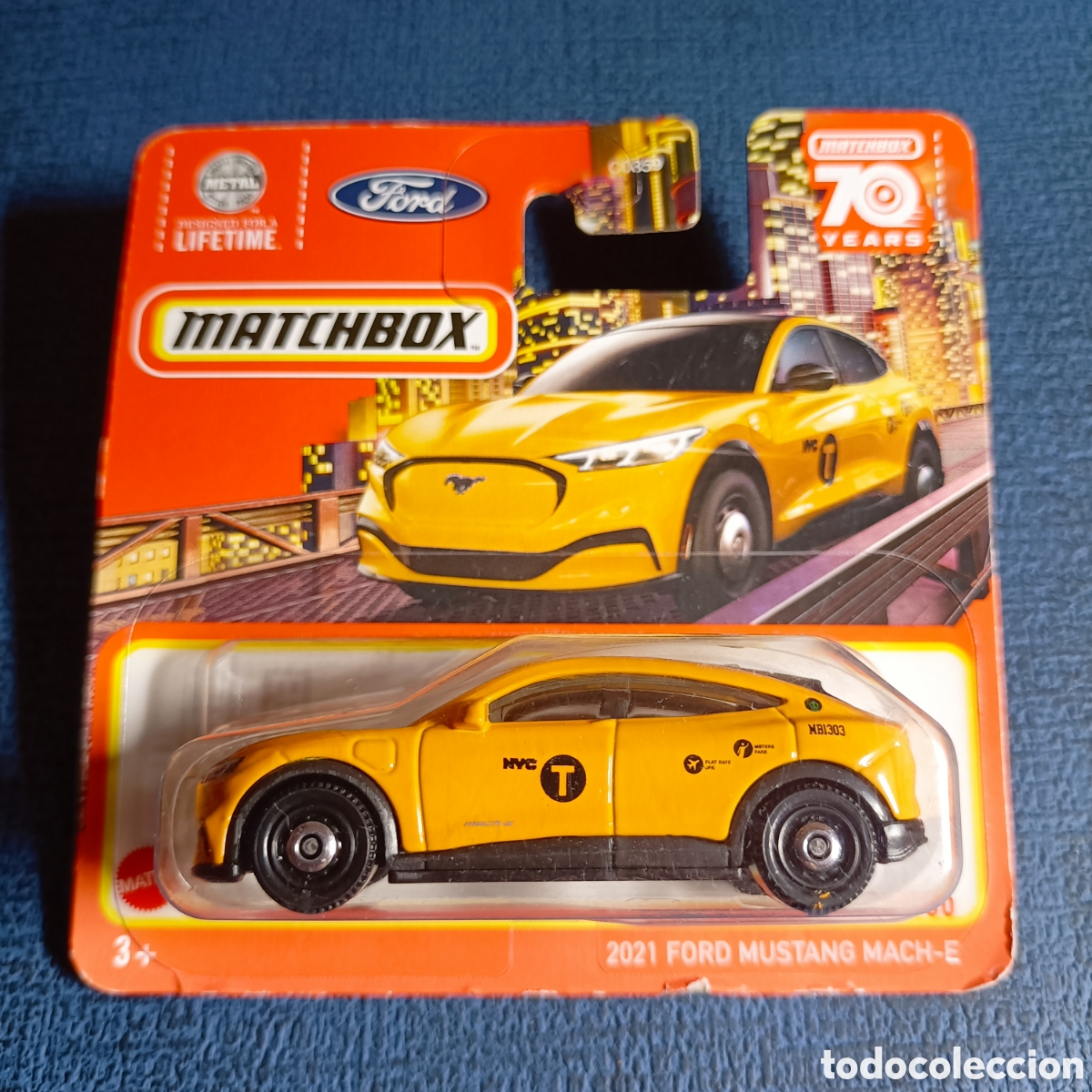 Coches a escala Matchbox: MATCHBOX: 2021 FORD MUSTANG MACH-E. 22/100 - Foto 1