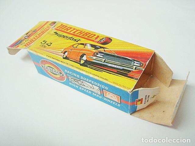 Coches a escala Matchbox: MATCHBOX SF MB54 54 B FORD CAPRI - Foto 8