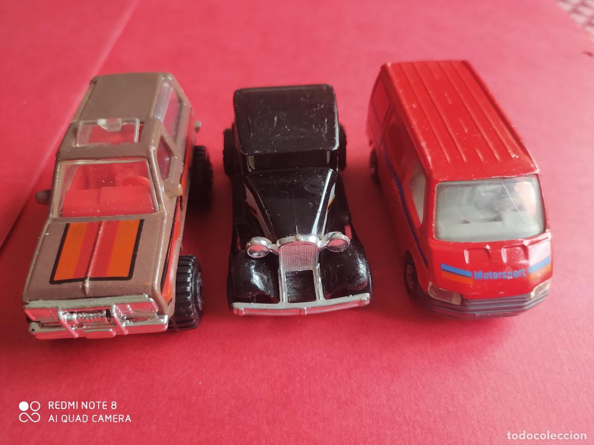 Coches a escala Matchbox: MATCHBOX LOTE FORD BRONCO FORD TRANSIT MODEL A. FORD - Foto 1