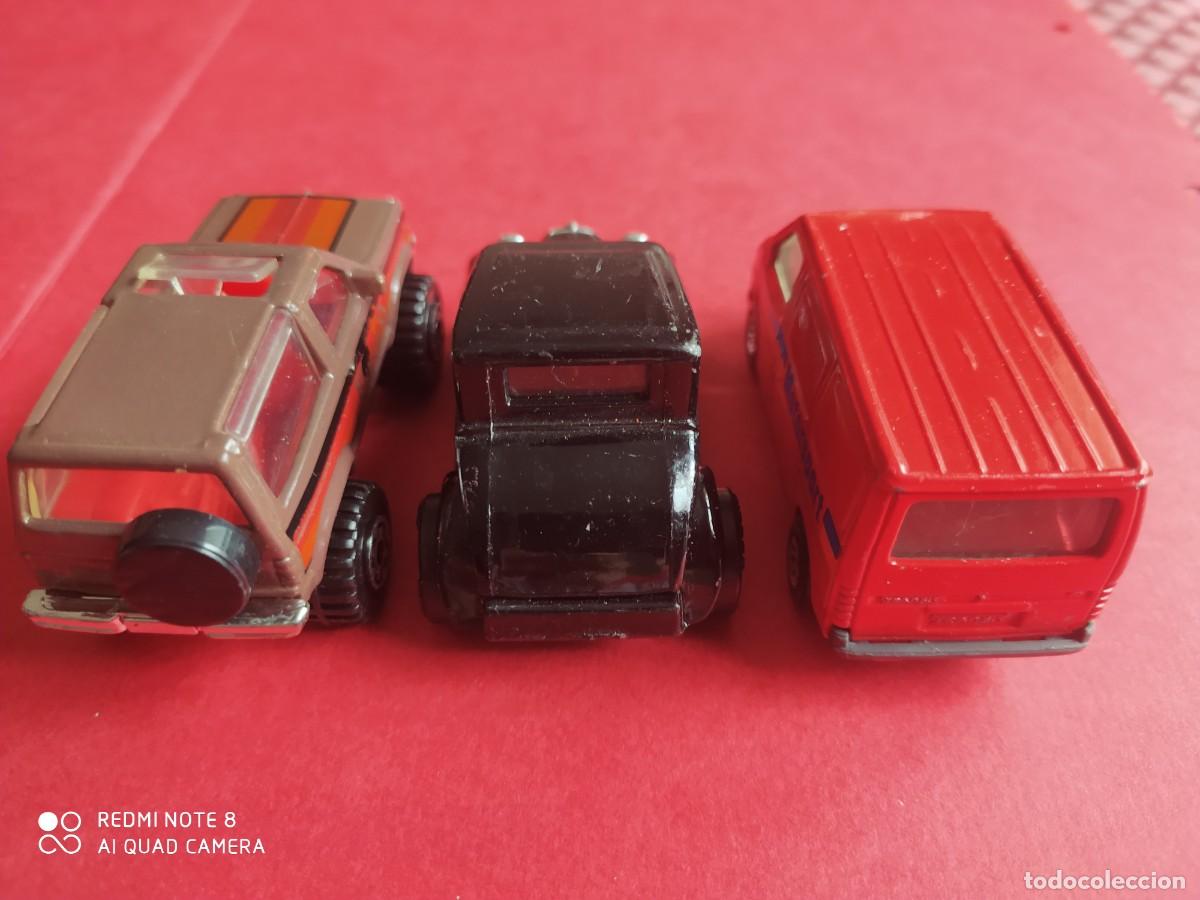 Coches a escala Matchbox: MATCHBOX LOTE FORD BRONCO FORD TRANSIT MODEL A. FORD - Foto 4