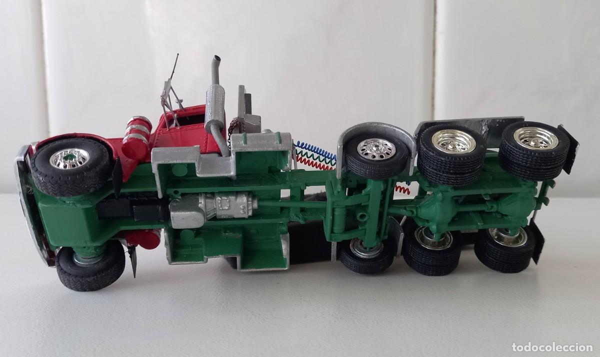 Coches a escala Matchbox: Peterbilt 359 trailer plataforma - Foto 5