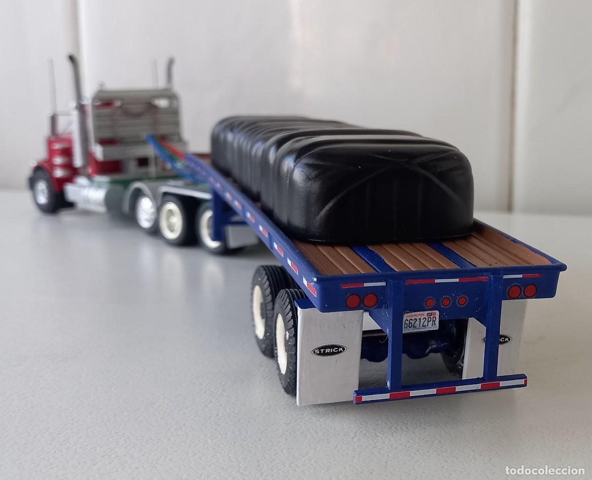 Coches a escala Matchbox: Peterbilt 359 trailer plataforma - Foto 7