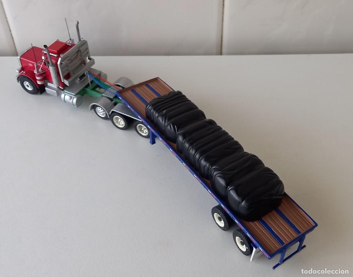 Coches a escala Matchbox: Peterbilt 359 trailer plataforma - Foto 8