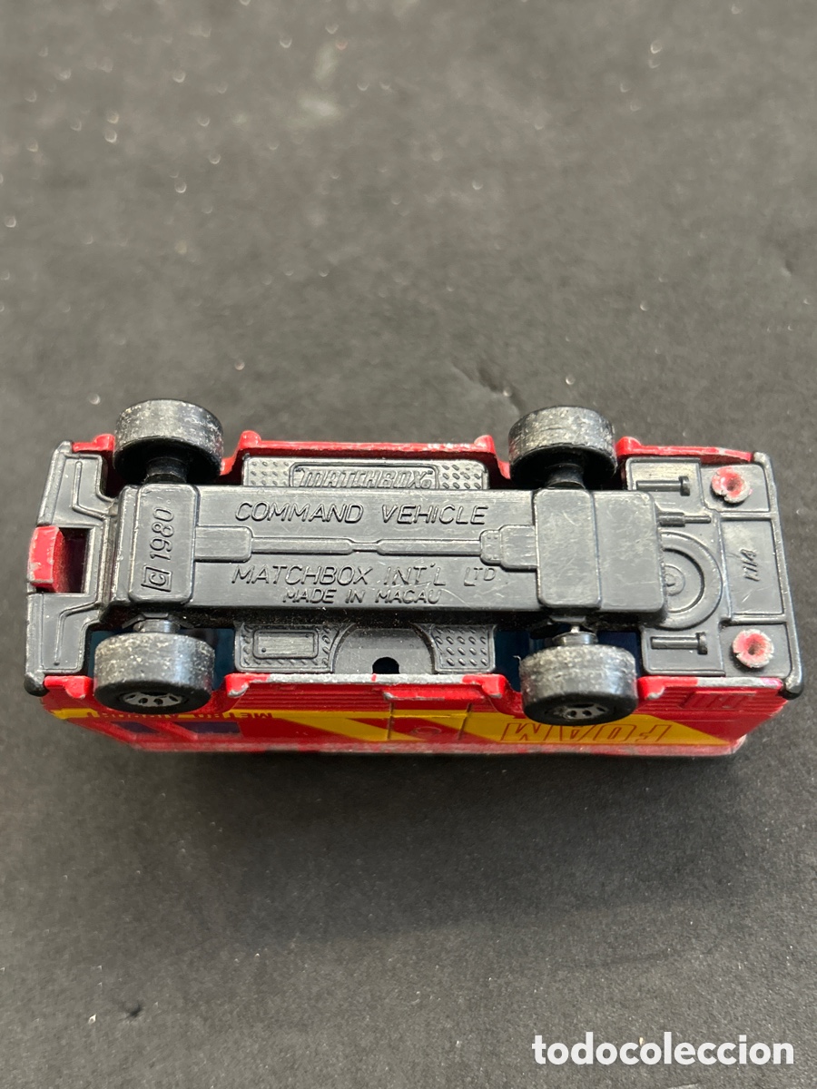 Coches a escala Matchbox: Matchbox Command vehicle 1980 - Foto 3