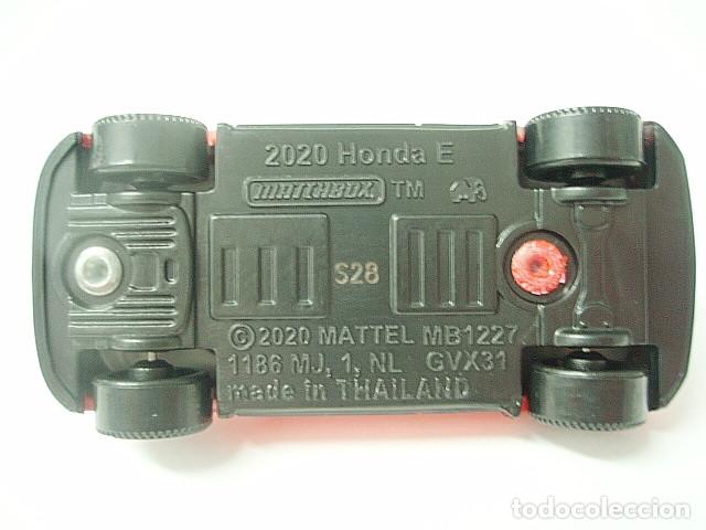 Coches a escala Matchbox: MATCHBOX MB1227 D * 27 HONDA E DEL 2020 - Foto 5