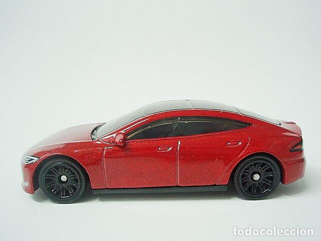 Coches a escala Matchbox: MATCHBOX MB1355 B * 55 TESLA MODEL S - Foto 3