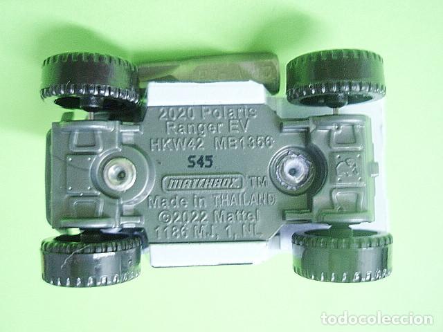Coches a escala Matchbox: MATCHBOX MB1356 B * 56 POLARIS RANGER EV DEL 2020 - Foto 5