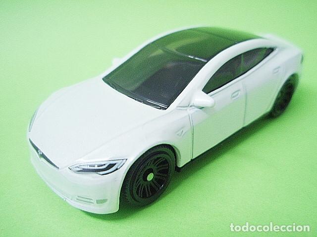 Coches a escala Matchbox: MATCHBOX MB1355 A * 55 TESLA MODEL S - Foto 1