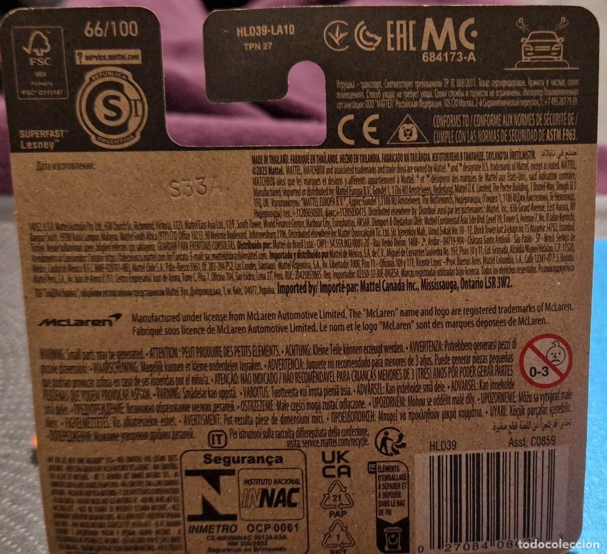 Coches a escala Matchbox: Mclaren 720S spider - Matchbox - Foto 7