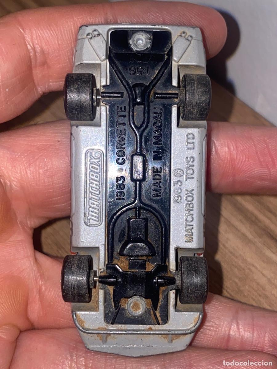 Coches a escala Matchbox: ANTIGUO COCHE MATCHBOX CORVETTE 1983 - Foto 4