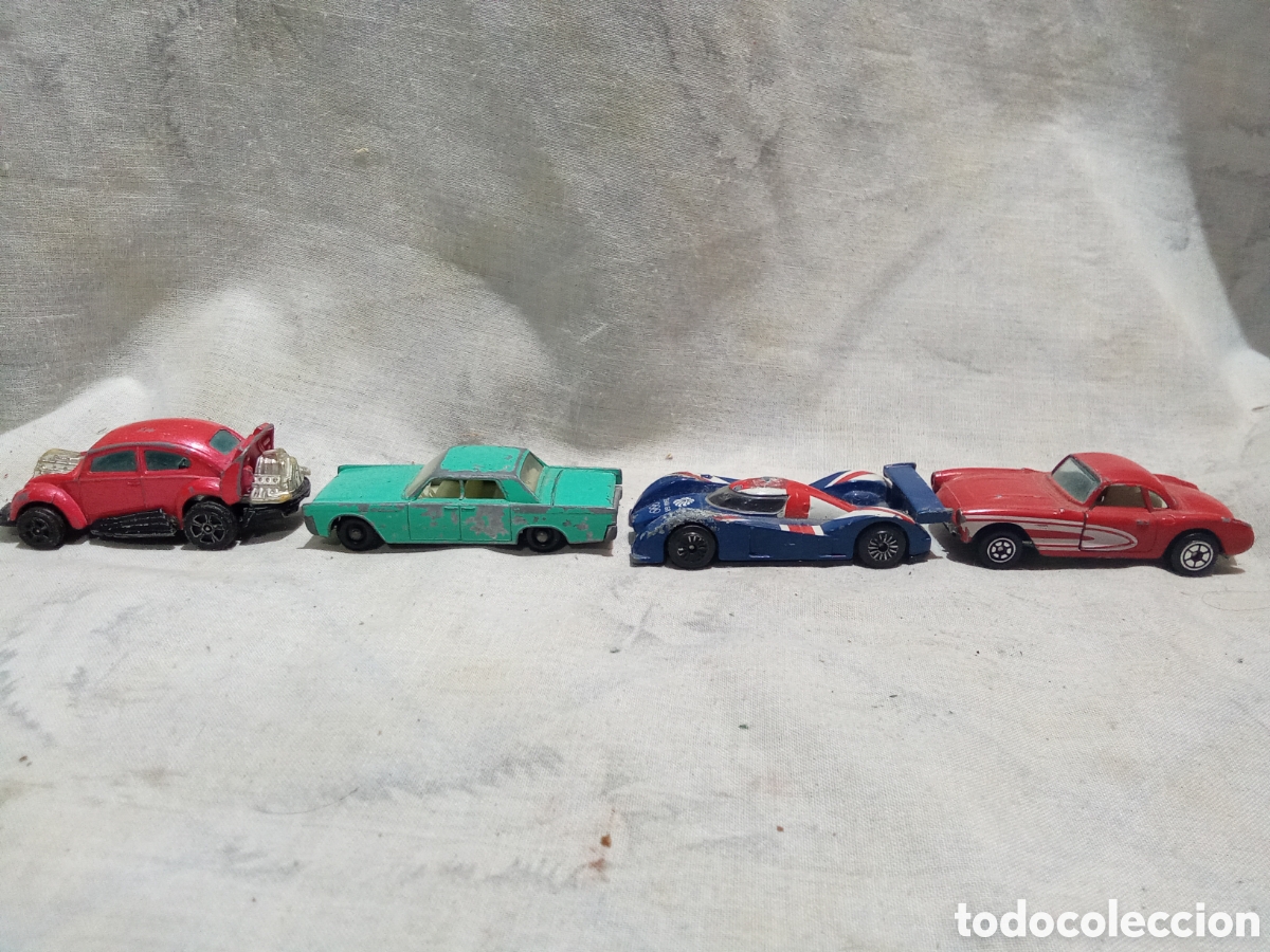 Coches a escala Matchbox: LOTE DE 4 COCHES: MATCHBOX Y CORGI - Foto 2