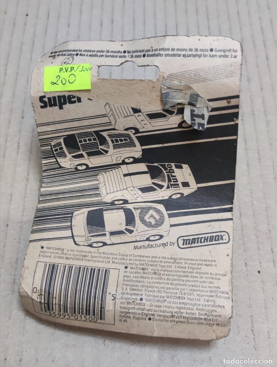 Coches a escala Matchbox: Antiguo coche Super GT de Matchbox - Foto 2
