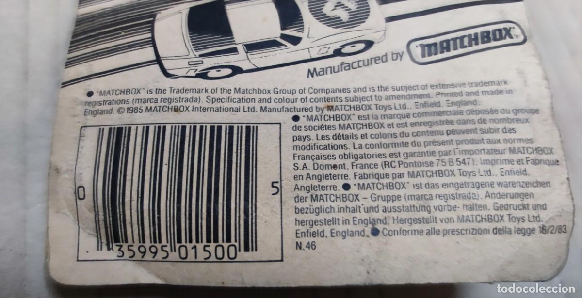 Coches a escala Matchbox: Antiguo coche Super GT de Matchbox - Foto 3
