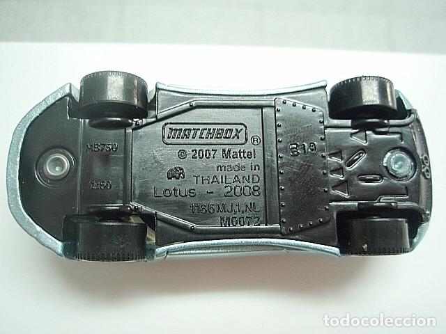 Coches a escala Matchbox: MATCHBOX MB750 B * 50 LOTUS EVORA DEL 2008 - Foto 5