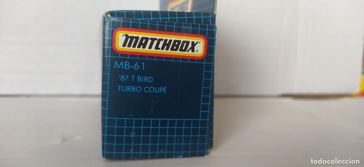 Coches a escala Matchbox: MATCHBOX 87 BIRD TURBO COUP&Eacute; REF MB6 1 - Foto 2