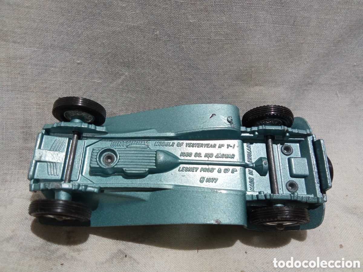 Coches a escala Matchbox: JAGUAR 100 SS. 1936 DE MATCHBOX - Foto 8
