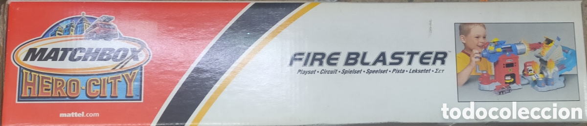 Coches a escala Matchbox: Matchbox Hero-City modelo Fire Blaster - Foto 4