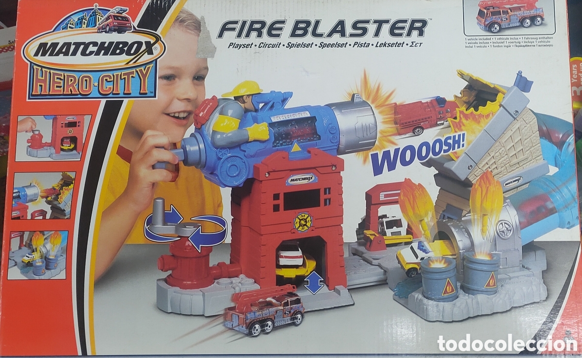 Coches a escala Matchbox: Matchbox Hero-City modelo Fire Blaster - Foto 1