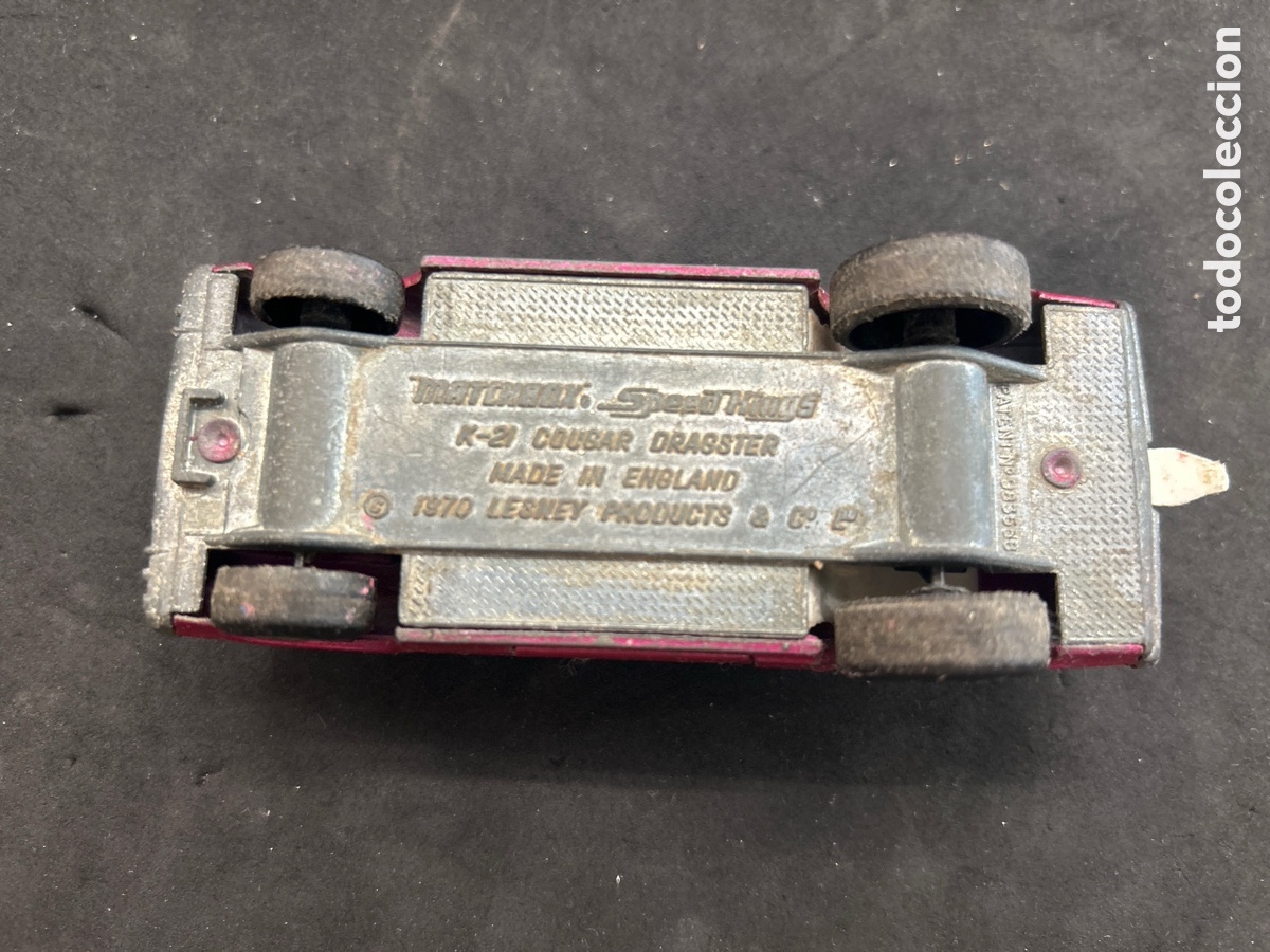 Coches a escala Matchbox: Matchbox cougar dragster - Foto 3