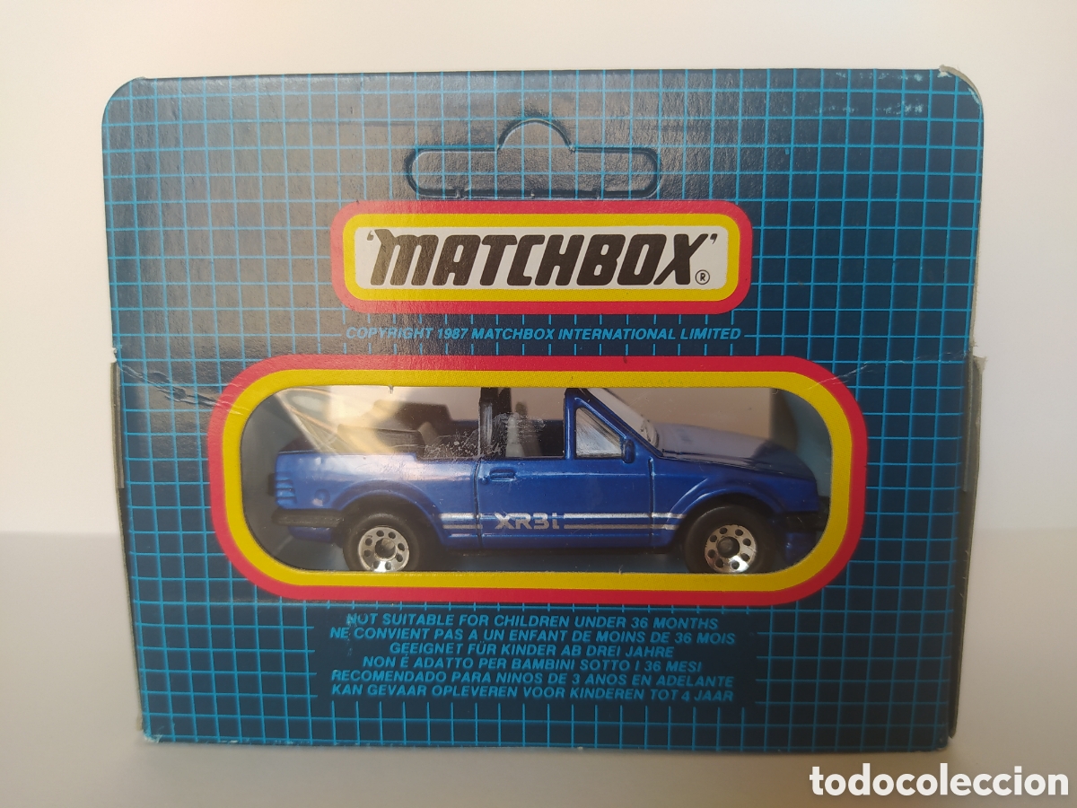 Coches a escala Matchbox: MATCHBOX FORD ESCORT XR3i CABRIOLET - Foto 2