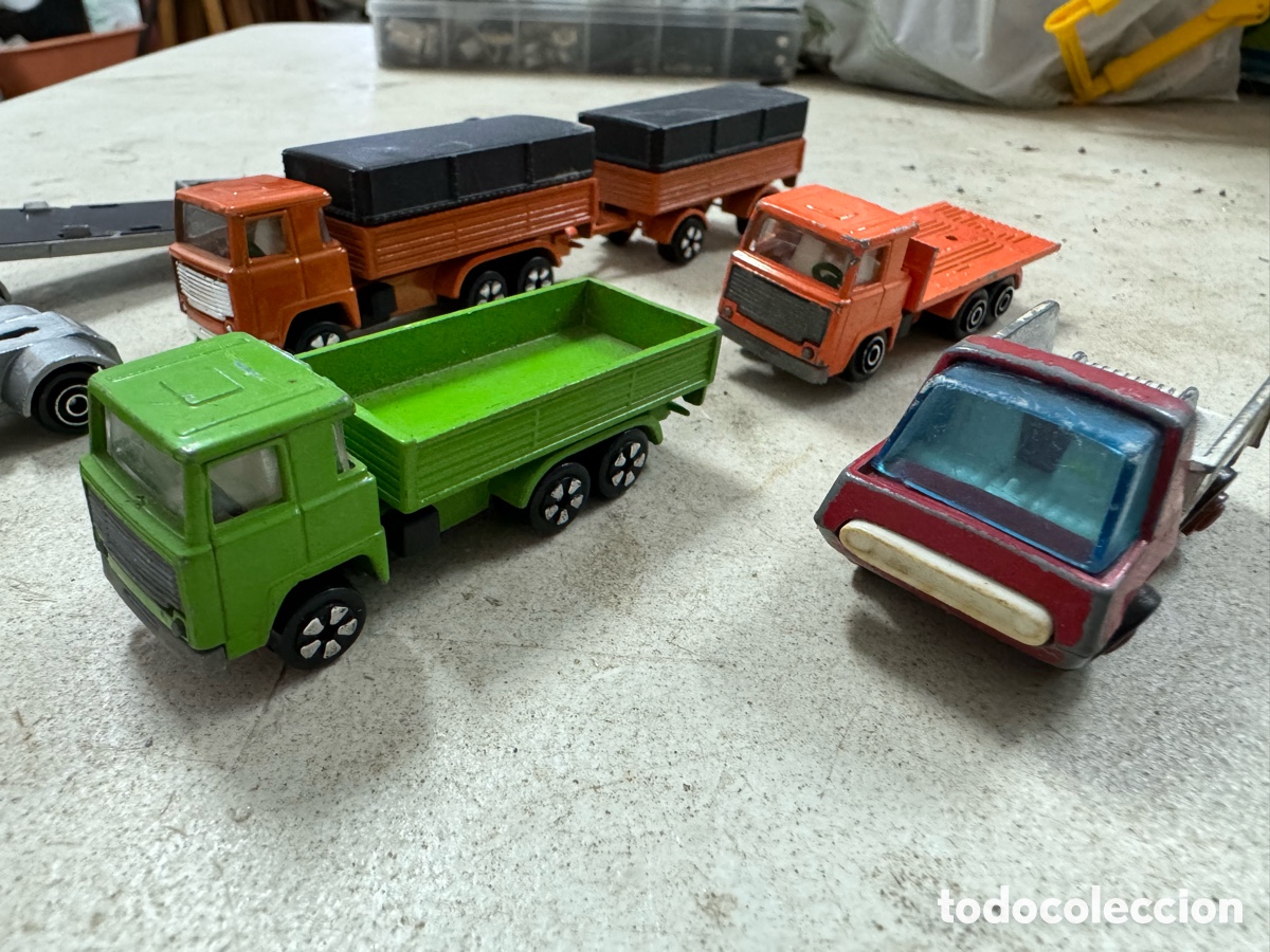Coches a escala Matchbox: LOTE CAMIONES PLAYART Y COMPA&Ntilde;IA - Foto 3