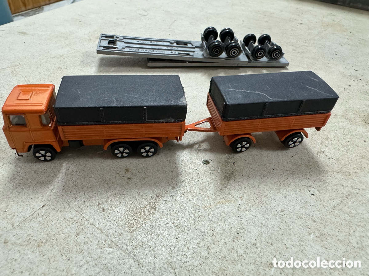 Coches a escala Matchbox: LOTE CAMIONES PLAYART Y COMPA&Ntilde;IA - Foto 5